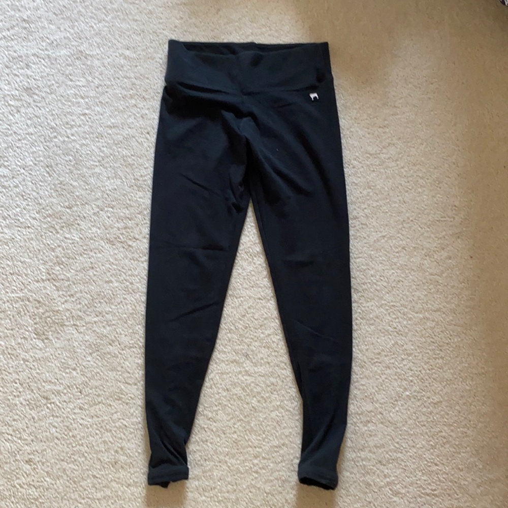Victoria’s Secret Pink Black Leggings Size Small
